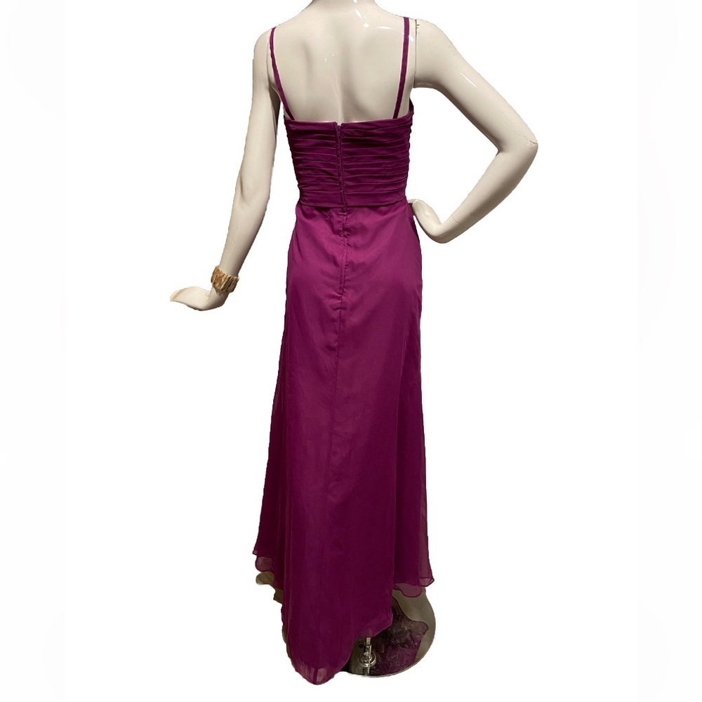 DaVinci | Size 12 | Purple long dress | Prom | Gala | Wedding | Evening Gown - Picture 7 of 10